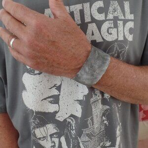 Hand Crafted Wrist Swag Bracelet *Coarse Canvas